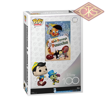 Funko POP! Movie Poster - Disney, Pinocchio - Pinocchio & Jiminy Cricket (08)