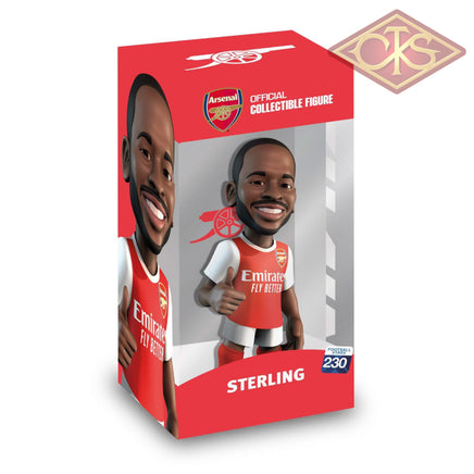 Preorder : MINIX Mini-Figure Football - FC Arsenal - Raheem Sterling (12cm)
