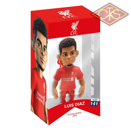 Preorder : MINIX Mini-Figure Football - Liverpool - Luis Díaz (12cm)