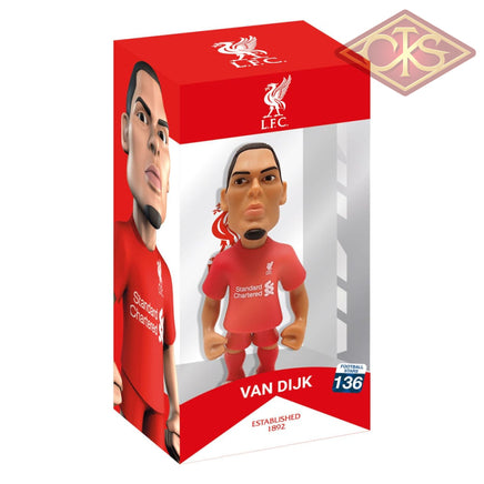 Preorder : MINIX Mini-Figure Football - Liverpool - Virgil van Dijk (12cm)