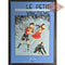 Serigraphy Hergé “Jo, Zette et Jocko : La neige - Le Petit Vingtième