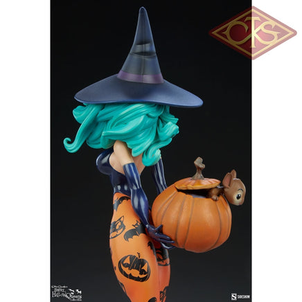Sideshow Statue - Happy Hallow Queens Collection Pumpkin Witch (35Cm) Sideshow
