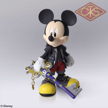 Square Enix, Action Figure - Disney - Kingdom Hearts III, King Mickey (9cm)