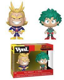 Funko Vynl - My Hero Academia All Might + Deku Figurines