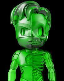 MIGHTY JAXX - DC Comics, Justice League America - Green Lantern XXRAY (Green Edition) (05) (10cm) Exclusive