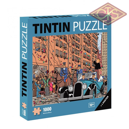 Tintin / Kuifje - Puzzle / Puzzel - “Parade" (1000 pieces) + poster