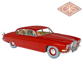 Tintin / Kuifje - Tintin's Cars 1/24 - The Kinappers' Jaguar (The Black Island) #14 (26cm)
