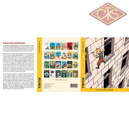 Tintin - Postcards - The Adventures of Tintin Book Covers (set of 24 cards)