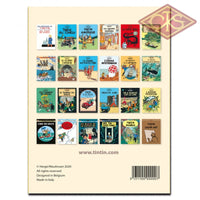 Tintin - Postcards - The Adventures of Tintin Book Covers (set of 24 cards)