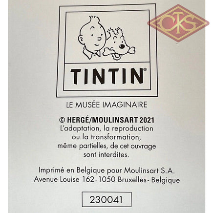 Tintin Poster “Le Musée Imaginair" (50cm x 70cm) (ref. 230041) (°2021)