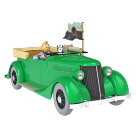 Tintin / Kuifje - Tintin's Cars 1/24 - L'auto Mitrailleuse (The Broken Ear) #12 (26cm)