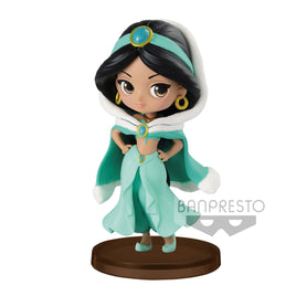 BANPRESTO - Q Posket - Disney, Aladdin - Jasmine (Winter Costume) (7cm)