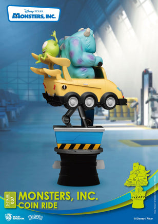 Disney - Monsters, Inc. - Diorama 'Coin Ride' (13 cm)