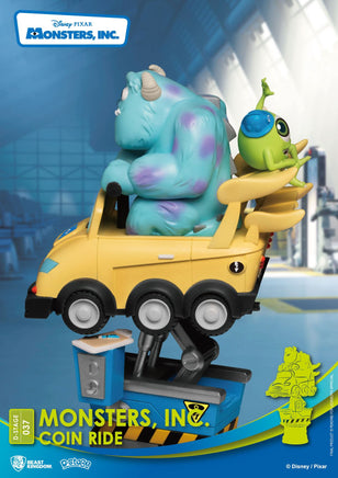 Disney - Monsters, Inc. - Diorama 'Coin Ride' (13 cm)