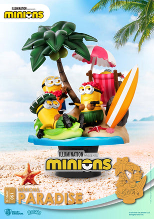 Disney - Minions - Diorama Minions Paradise (15 cm)