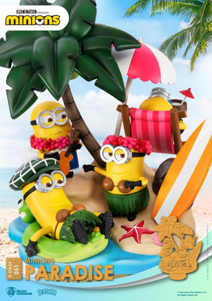 Disney - Minions - Diorama Minions Paradise (15 cm)