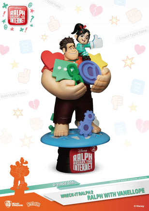 BEAST KINGDOM - Disney, Wreck-It Ralph 2 - Diorama Ralph w/ Venellope (DS-056) (15cm)
