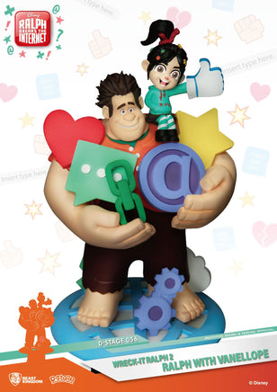 BEAST KINGDOM - Disney, Wreck-It Ralph 2 - Diorama Ralph w/ Venellope (DS-056) (15cm)