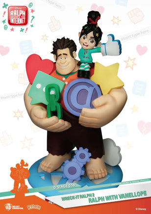 BEAST KINGDOM - Disney, Wreck-It Ralph 2 - Diorama Ralph w/ Venellope (DS-056) (15cm)