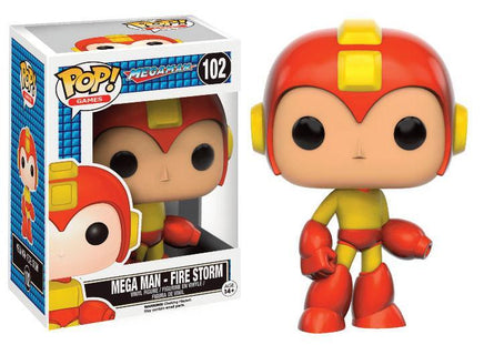 Funko Pop! Games - Mega Man Fire Storm (102) Figurines