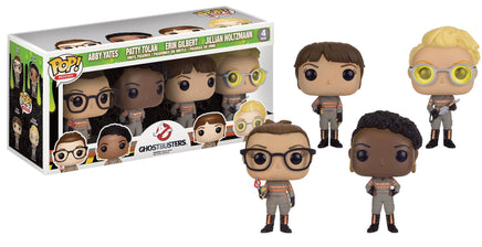 Funko Pop! Movies - Ghostbusters Abby Yates / Patty Tolan Erin Gilbert Jillian Holtzmann (4Pack)