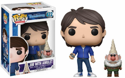 Funko Pop! Television - Trollhunters Jim With Amulet & Gnome (Exclusive) (472) Figurines
