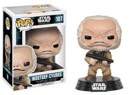 Funko Pop! Star Wars - Rogue One - Vinyl Figure Weeteef Cyubee (187) Bobble-Head