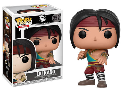 Funko Pop! Games - Mortal Kombat X Liu Kang (252) Figurines