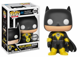 Funko POP! Heroes - DC Super Heroes -Yellow Lantern Batman GITD (220) Exclusive