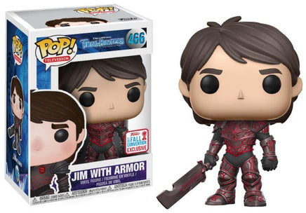 Funko Pop! Television - Trollhunters Jim With Red Armor (Fall Convention 2017) (466) Figurines