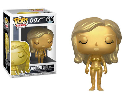 Funko Pop! Movies - James Bond (007) Golden Girl (From Goldfinger) (519) Figurines
