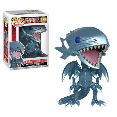 Funko Pop! Animation - Yu-Gi-Oh! Blue-Eyes White Dragon (389) Figurines