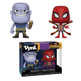 Funko Vynl - Avengers Infinity War Thanos + Iron Spider Figurines