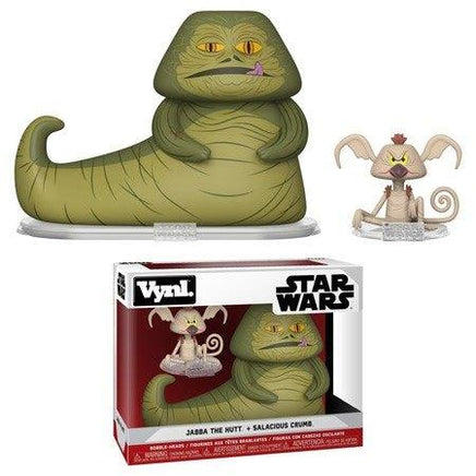 Funko Vynl. - Star Wars Jabba The Hutt & Salacious Crumb (10Cm) Funko