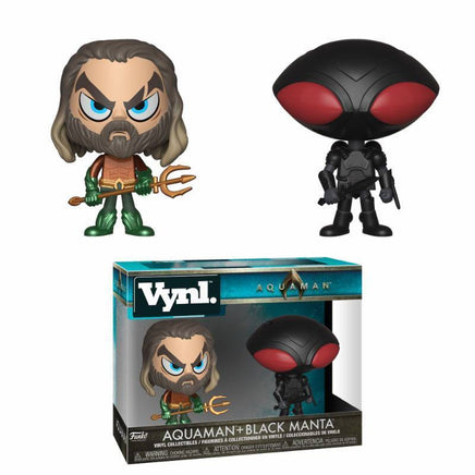 FUNKO Vynl - DC Comics - Aquaman - Aquaman + Black Manta (10cm)