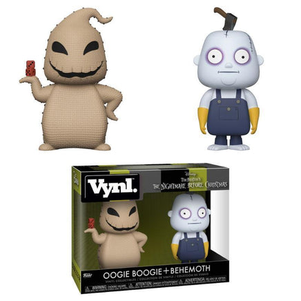 Funko Vynl - The Nightmare Before Christmas Oogie Boogie + Behemoth Figurines