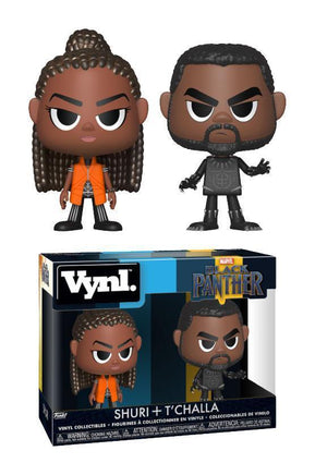 Funko Vynl. - Marvel Black Panther Shuri & Tchalla Figurines