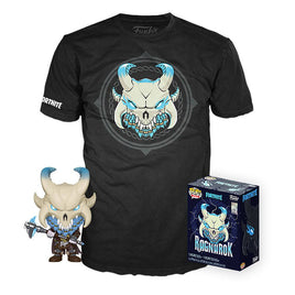 Funko POP! Tees - Games, Fortnite - Ragnarok (GITD) + T-Shirt (465) Exclusive