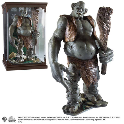 The Noble Collection - Magical Creatures Harry Potter Troll (12) Figurines