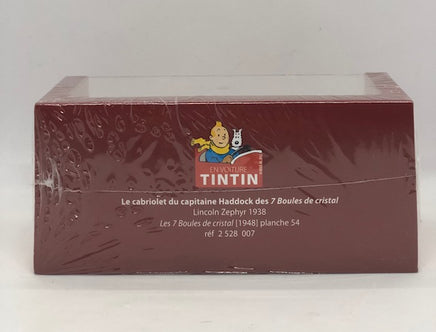 Tintin / Kuifje - Tintin's Cars 1/43 - Lincoln Zephyr (Lincoln Zephyr V12) (14cm)