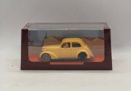 Tintin / Kuifje - Tintin's Cars 1/43 - Damaged Vehicle (Amilcar CGS 1924) (14cm)