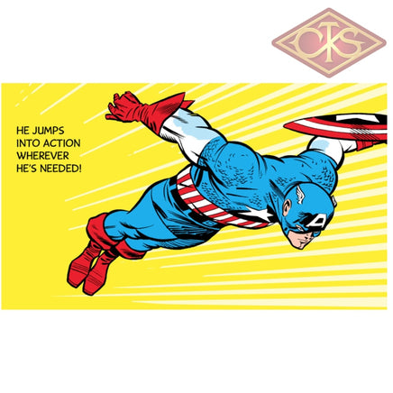Abrams & Chronicle - My Mighty First Book, Captain America (EN)
