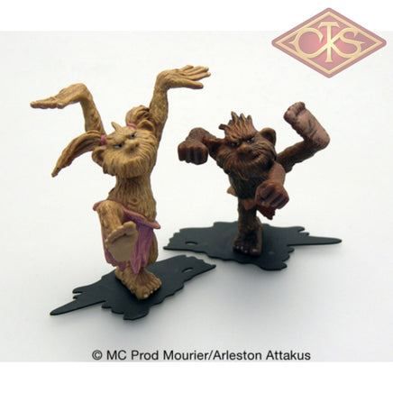 ATTAKUS Mini-Figure - Trolls de Troy, Gnondpom & Tyneth (Limited & Numbered) (5cm)