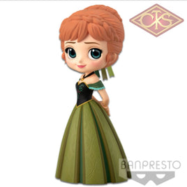 Q Posket Characters - Disney Frozen Anna (Normal Color Version) Figurines