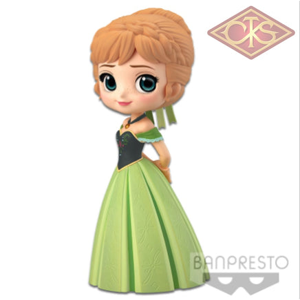 Q Posket Characters - Disney Frozen Anna Coronation Style (Pastel Color Version) Figurines