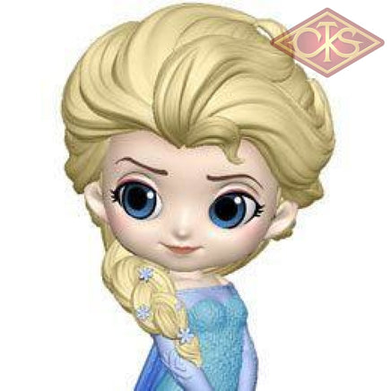 Q Posket Characters - Disney Frozen Elsa (Normal Color Version) Figurines