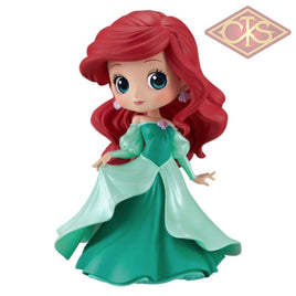 Q Posket Characters - Disney The Little Mermaid Ariel (Green Dress) Figurines