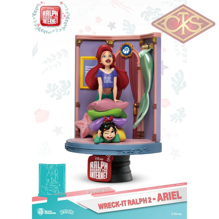 BEAST KINGDOM - Disney, Wreck-It Ralph 2 - Diorama Ariel (DS-023) (15 cm)