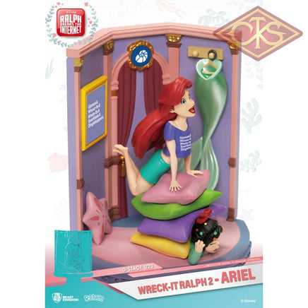 BEAST KINGDOM - Disney, Wreck-It Ralph 2 - Diorama Ariel (DS-023) (15 cm)