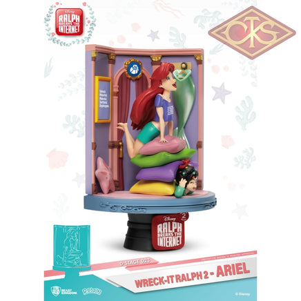 BEAST KINGDOM - Disney, Wreck-It Ralph 2 - Diorama Ariel (DS-023) (15 cm)